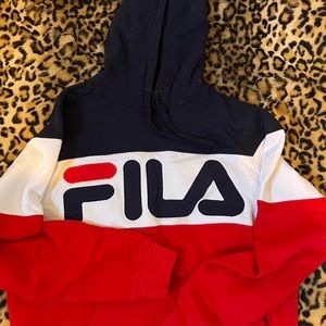 *^- Fila Colorblock hoodie -^*